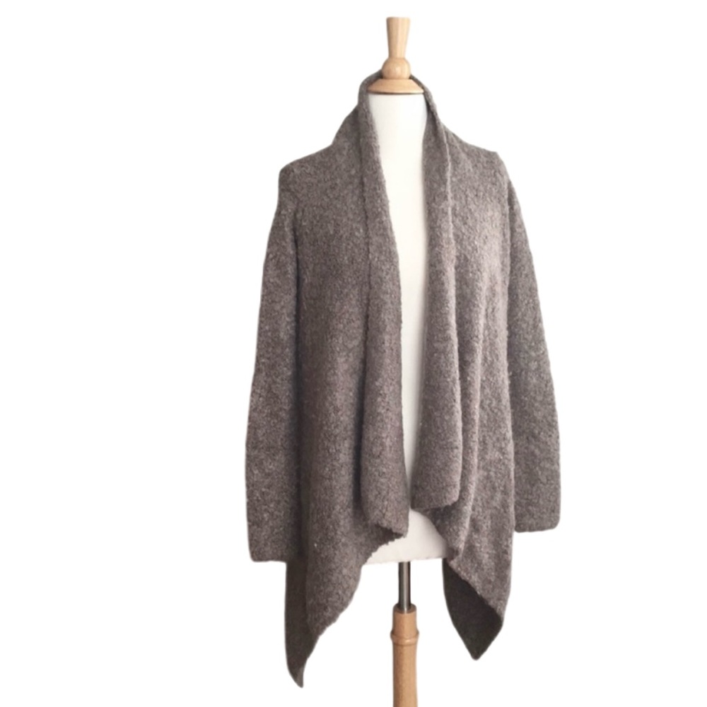 Joie Asymmetrical Cardigan Wrap Sweater Coat